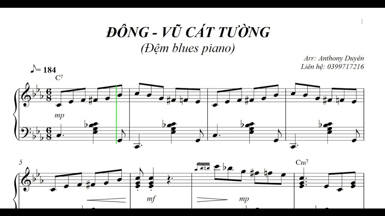 Image Vũ Cát Tường image beautiful image beautiful - ĐÔNG - VŨ CÁT TƯỜNG| Đệm Blues 6/8 - YouTube