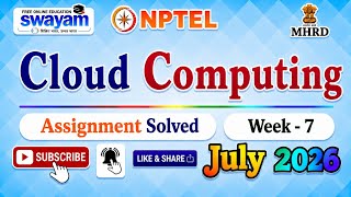 Cloud Computing Week 7 Assignment Solution#July2026#NPTELASSIGNMENTS#2026#Week7#CloudComputing#week7