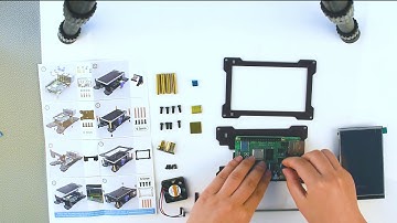 Miuzei 4 Inch IPS Screen with Case for RPI 4 (installation Guide)