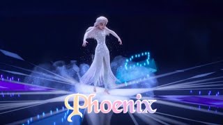 Phoenix -Frozen 2 Elsa Anna amazing beautiful amv edit Resimi