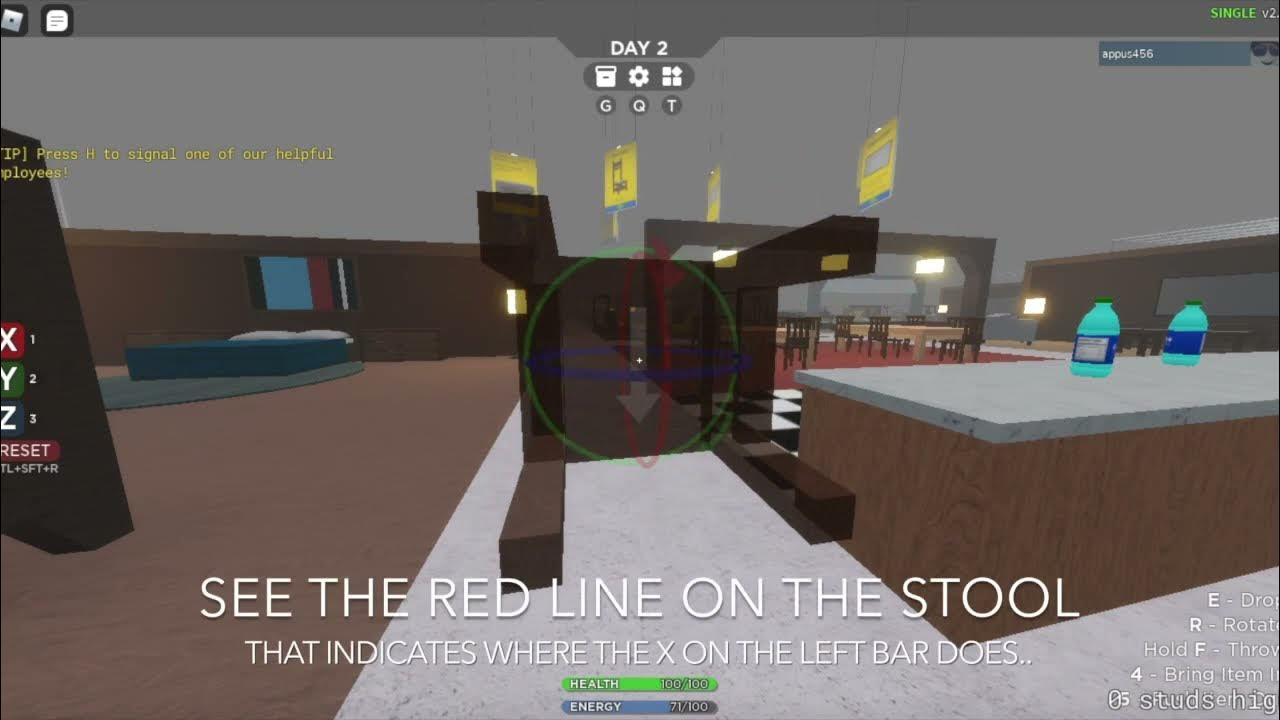 How to rotate/interact objects/items in SCP3008 Tutorial YouTube