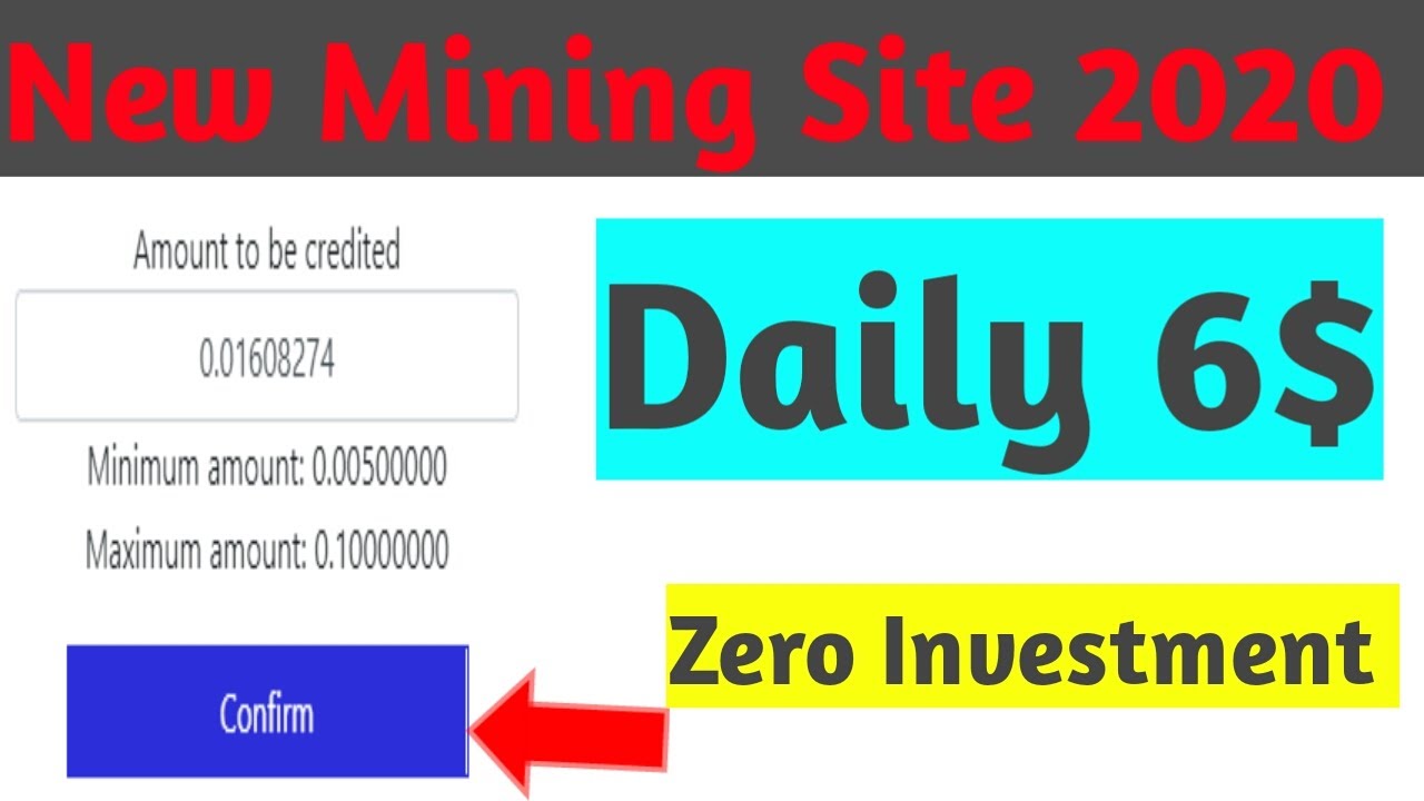 How to Make Money Online Earn 6$ Bitcoins Free 2020 - YouTube