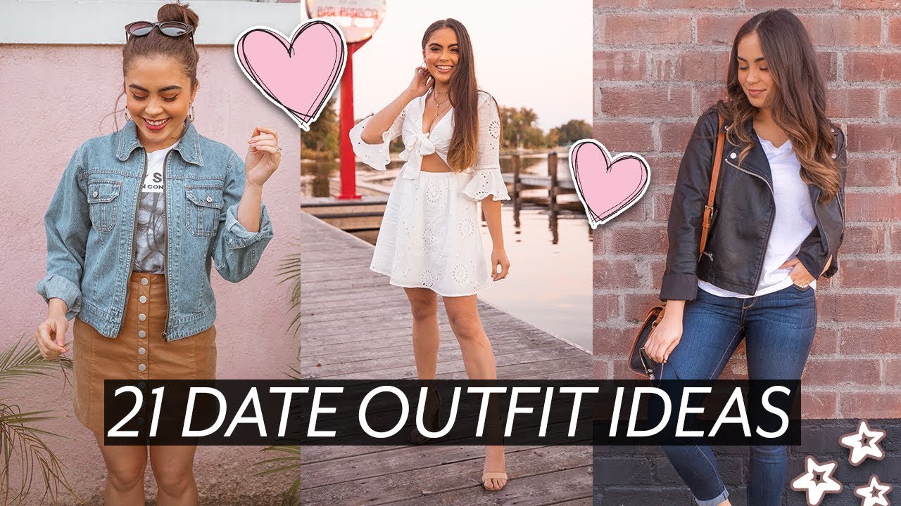 21 DATE OUTFIT IDEAS (casual, fancy, first date, + more!) ♡ - YouTube