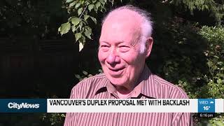 Vancouver's Duplex Proposal Met With Backlash