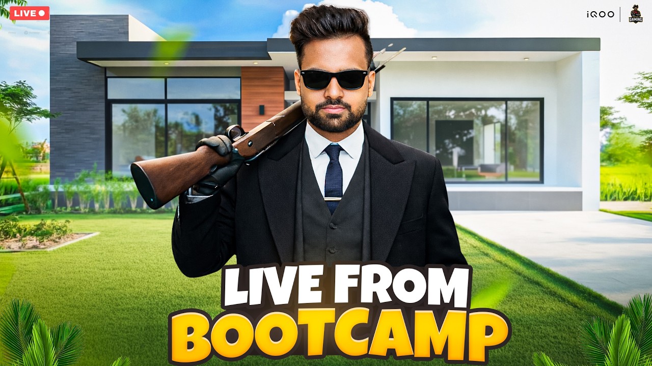 LIVE FROM BOOTCAMP WITH  iQOOTG FOZYAJAY IS LIVE| 