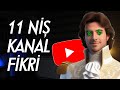 Yznz gstermeden youtubedan para kazanabileceiniz 11 kanal fikri