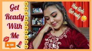 Get ready with me - Easy party makeup look