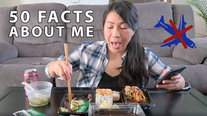 50 RANDOM FACTS ABOUT ME + FRIED SUSHI, SPICY TUNA ROLL, CALIFORNIA ROLL, TAMAGO MUKBANG