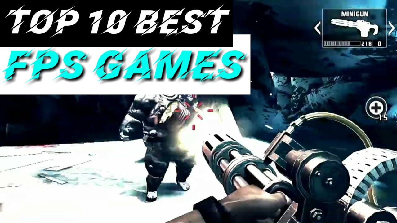 10 "FPS" games for android | Games like Respawnables/COD Etc.