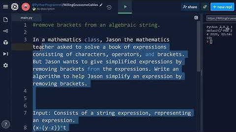 Removing Brackets in Algebraic Expressions