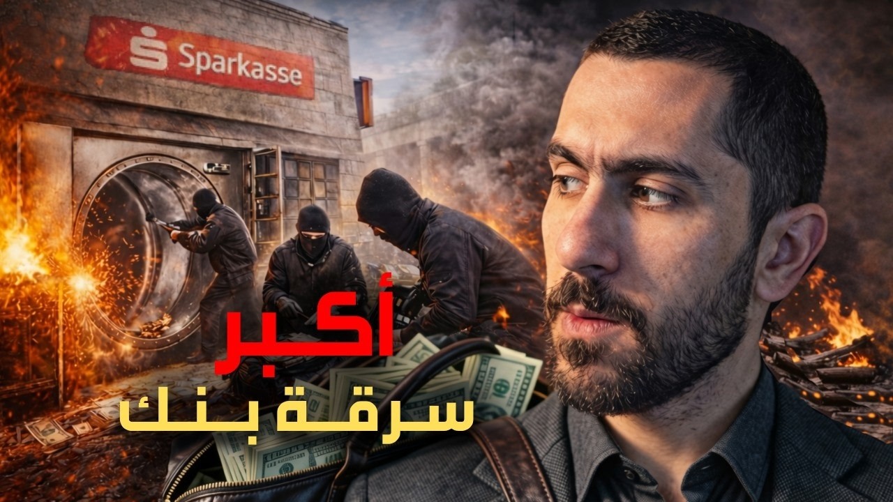 كيف استمرت سرقة بنك 3 أيام في ألمانيا😨؟