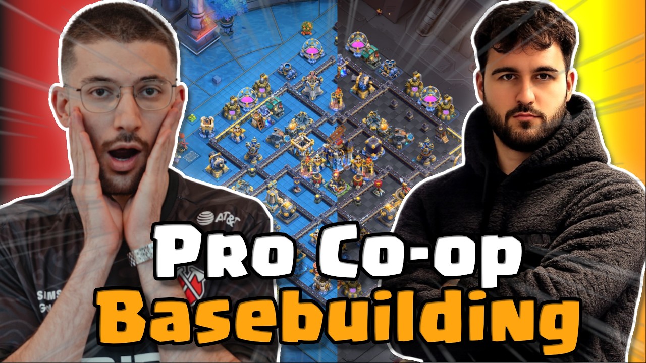 2 PROs build a COC-base together! (base link!)