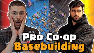 2 PROs build a COC-base together! (base link!) screenshot 3