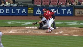 5417 Votto, Duvall Power Reds To 4-2 Win