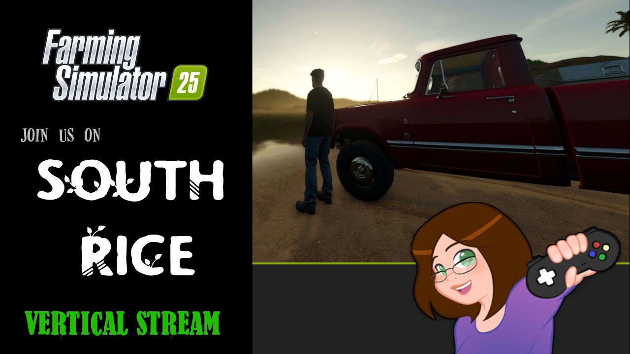 Vertical Stream: Ep.11 on South Rice map ~ #fs25 - YouTube