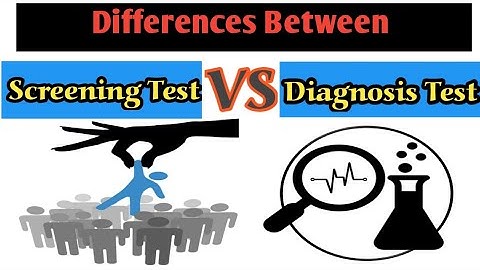 Difference Between Screening Test and Diagnostic Test | Lab test