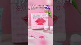 Peach Lip Repair Care Set – Lip scrub, mask &amp; balm for softer, smoother, hydrated lips