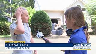 Carrboro neighbors dry out homes, prepare to save what's possible