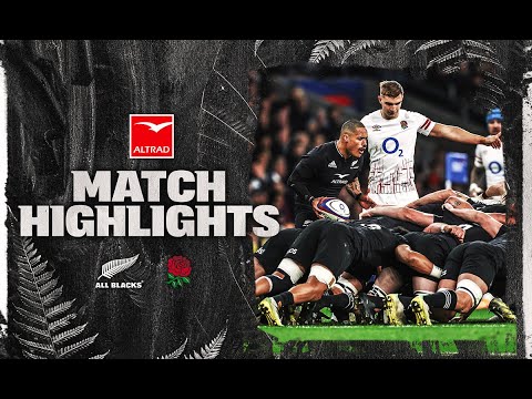 HIGHLIGHTS | All Blacks v England 2022 (Twickenham)