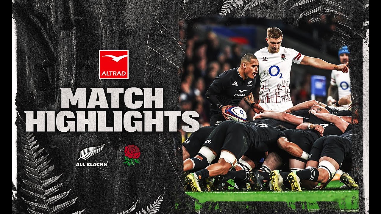 HIGHLIGHTS All Blacks v England 2022 (Twickenham)