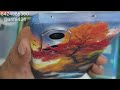 Mobile back sticker screen cutting machine 