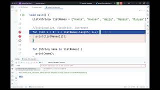 Urraan Cohort 45th Dart Day8 Loops in Dart