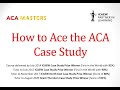 Icaew aca case study course 2023 introduction