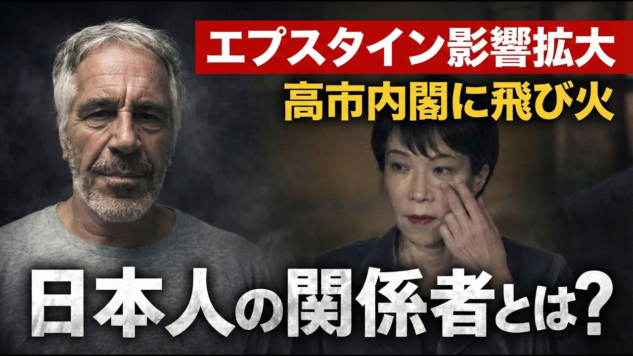 遂に高市内閣が調査を検討。エプスタイン問題の影響が拡大！安冨歩東京大学名誉教授。一月万冊清水