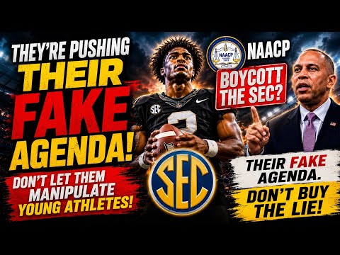 NAACP and black "leaders" want black athletes to throw their futures away over a LIE