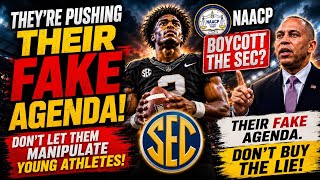 NAACP and black "leaders" want black athletes to throw their futures away over a LIE