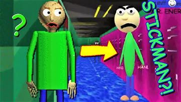 WHAT IF BALDI WAS A STICKMAN?! | Baldi