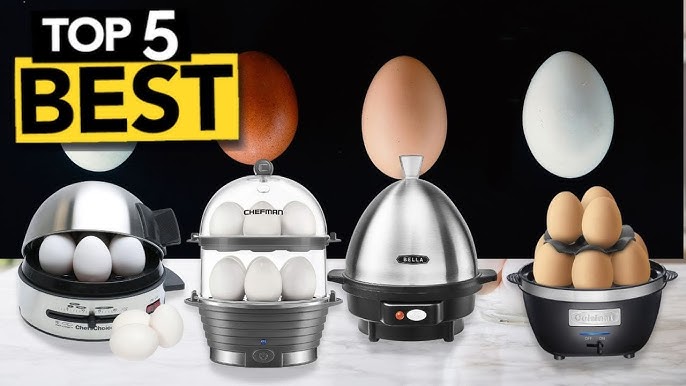 Bella 17287 Double Cooker, Rapid Boiler, Poacher Maker Make Up to 14 Large Boiled Eggs, Poaching and Omelete Tray Included, Stack, Black