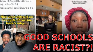 Woke TikTokers CRY Racism Over Predominately White Carmel High School Having Nice Things