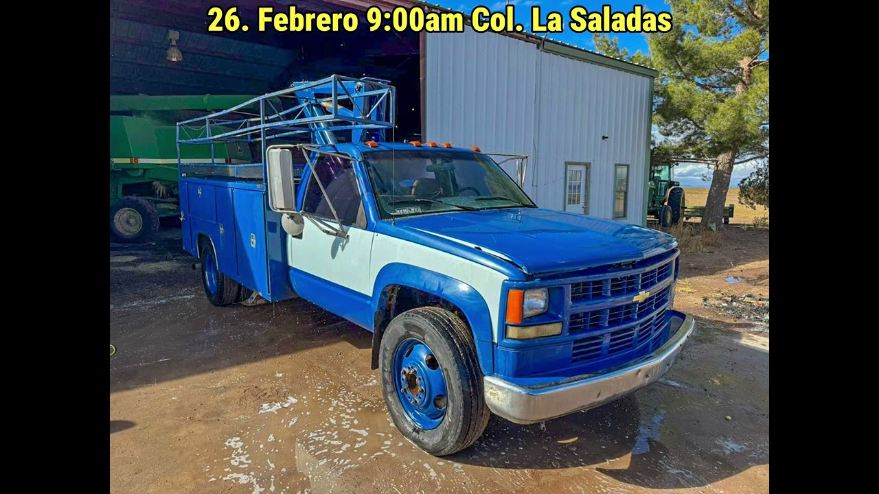 Subasta 26 de Febrero 9:00am Col. La Saladas 