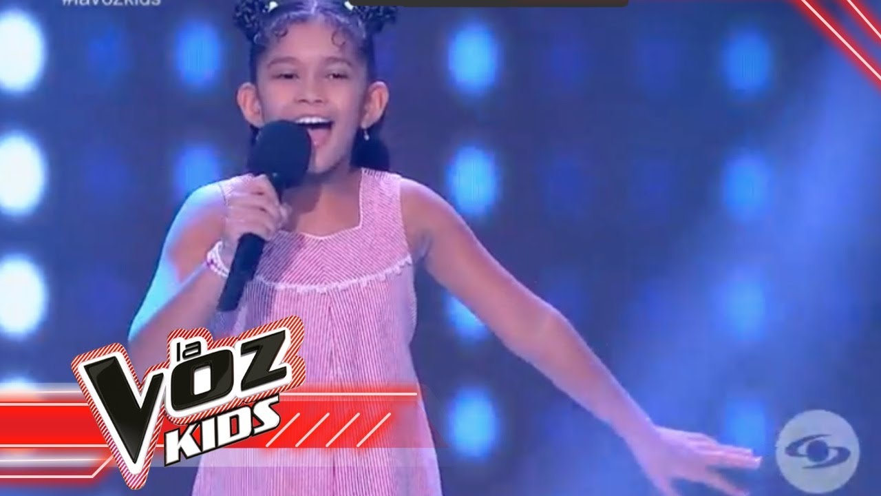 Victoria canta 'Libre soy' | La Voz Kids Colombia 2021