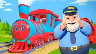 Wheels On the Train Song and More Nursery Rhymes for Kids