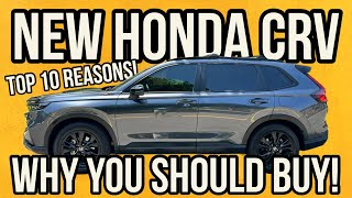 2024 HONDA CRV HYBRID - TOP 10 REASONS TO BUY! - REAL OWNER