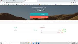 budget app and pig game javascript screenshot 4