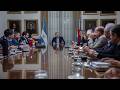 Obras, producción, salud y energía marcaron la agenda de la reunión de gabinete
