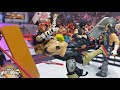 Spear through the table  rated rko accept the challenge wwe action figures