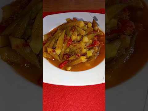 Kıymalı Bamya Yemeği