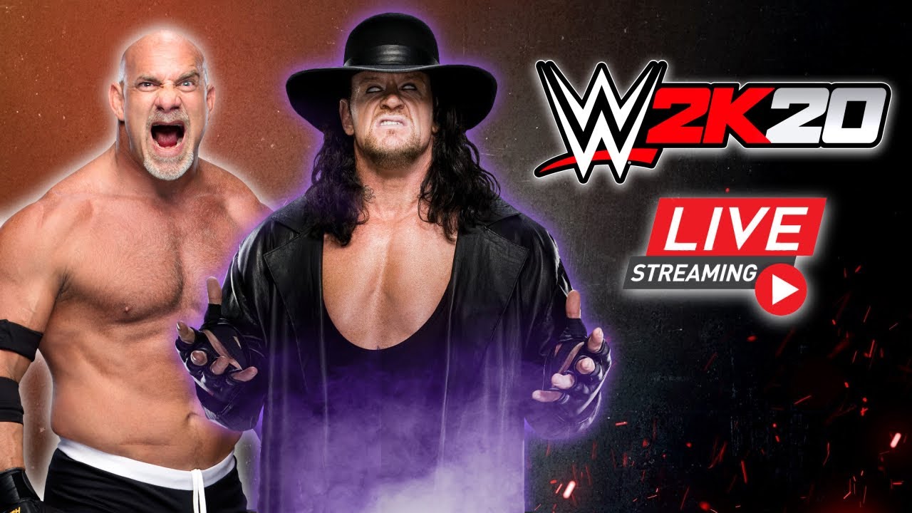 GameOnGabru First Broadcast - WWE 2K20 Goldberg vs The Undertaker Gameplay
