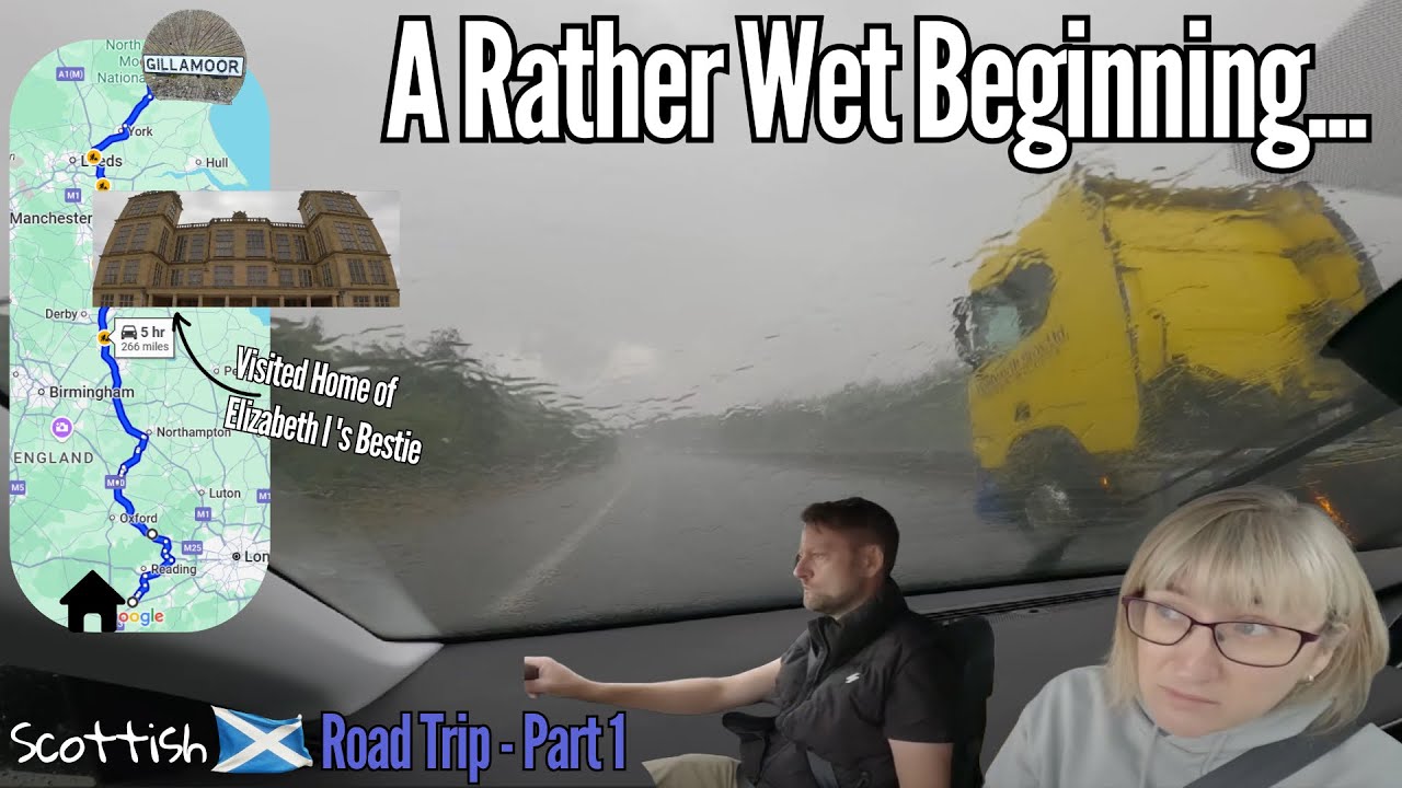 Scottish Road Trip I Hampshire to Yorkshire Moors - Rain and Royal Besties