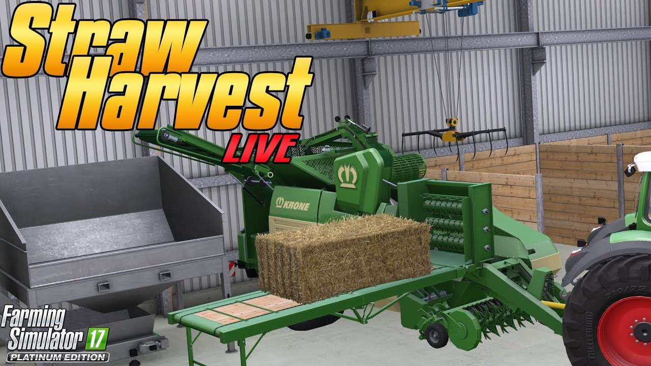 Straw Harvest Add-on - The West Coast - Farming Simulator 17 - YouTube