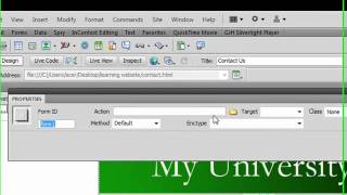 dreamweaver tutorial 16