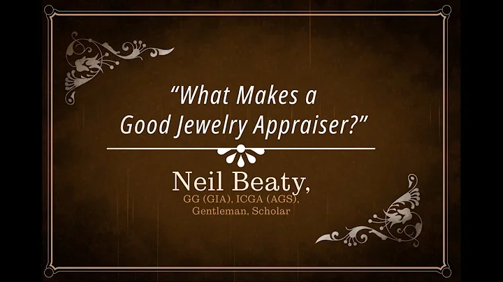 "What Makes a Good Jewelry Appraiser?" | American Gem Registry | Professional Jewelry Appraisals