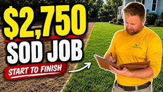 How I Quote a Sod Job From Start to Finish
