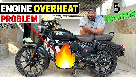 Engine Overheat🔥 Problem in Royal Enfield Bike - 5 Solutions You Must Try