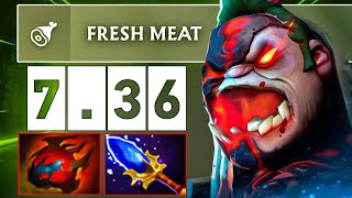 330+ Strength 8000+ HP in Few Second🔥New Pudge 7.36 Patch is a Monster🔥