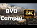 Brigham young university  byu  8k campus drone tour